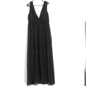 Maxi black dress